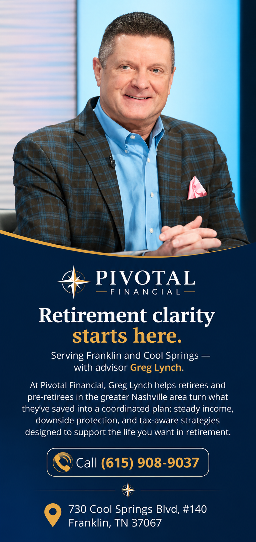 Pivotal Financial Greg Lynch